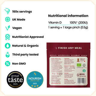 Aura Sea Salt - Cayenne & Paprika - 80g | Feel Complete