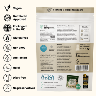 Protein Collagen - Grass Fed Collagen Peptides - 300g | Feel Complete