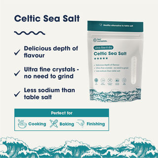 Celtic Sea Salt - Ultra Fine & Dry - 400g | Feel Complete