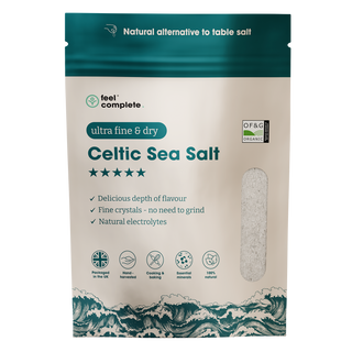 Celtic Sea Salt - Ultra Fine & Dry - 400g | Feel Complete