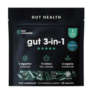 Gut 3-in-1 - 60 Capsules | Feel Complete