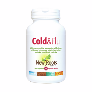 Cold & Flu - 15 Capsules | New Roots Herbal