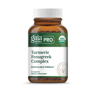 Turmeric Fenugreek Complex - 60 Tablets | Gaia Herbs