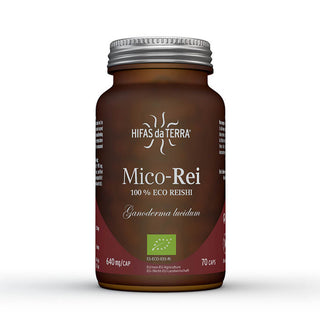 Mico-Rei (Reishi Mushroom Extract) - 70 Capsules | Hifas da Terra