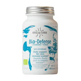 Bio-Defense (Reishi, Shiitake, Maitake & Oyster Mushroom) - 60 Capsules | Hifas da Terra