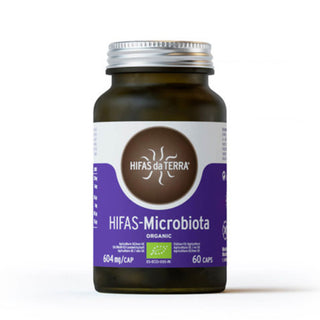 HdT Microbiota (Reishi & Lion's Mane Extracts with Lion's Mane, Oyster Mushroom & Shiitake Powders) - 60 Capsules | Hifas da Terra