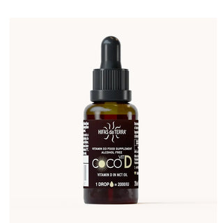 CocoVit D (Vitamin D3 in Coconut MCT Oil - Highly Bioavailable) - 20ml | Hifas da Terra