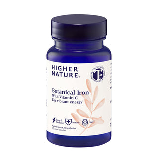 Botanical Iron - 30 Capsules | Higher Nature