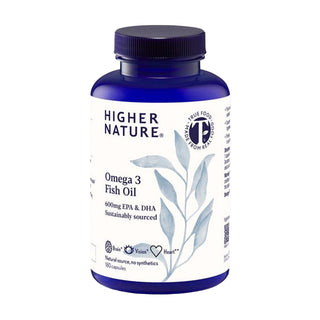 Omega 3 Fish Oil - 180 Capsules | Higher Nature