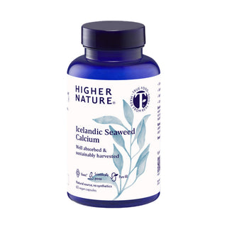 Icelandic Seaweed Calcium - 60 Capsules | Higher Nature