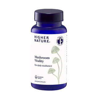 Mushroom Vitality - 60 Capsules | Higher Nature