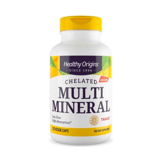 Chelated Multi Mineral - 120 Capsules | Healthy Origins