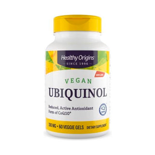 Vegan Ubiquinol 100mg -  60 Softgels | Healthy Origins