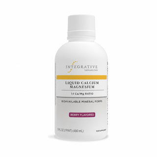 Liquid Calcium Magnesium 1:1 (Berry Flavour) - 480ml | Integrative Therapeutics