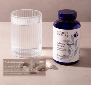 Icelandic Seaweed Calcium - 60 Capsules | Higher Nature