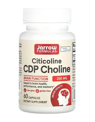 Citicoline CDP Choline 250mg - 60 Capsules | Jarrow Formulas