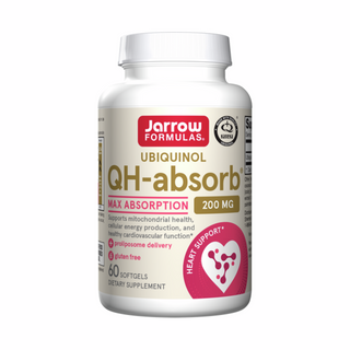 QH Absorb Ubiquinol 200mg - 60 Softgels | Jarrow Formulas