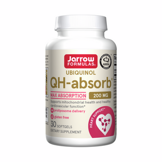 QH Absorb Ubiquinol 200mg - 30 Softgels | Jarrow Formulas