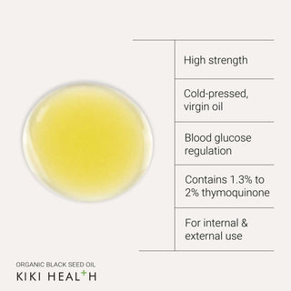 Organic Black Seed Oil - 125ml | KIKI Health