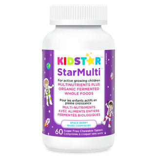 StarMulti Kids Multivitamin - 60 Chewable Tablets | KidStar Nutrients
