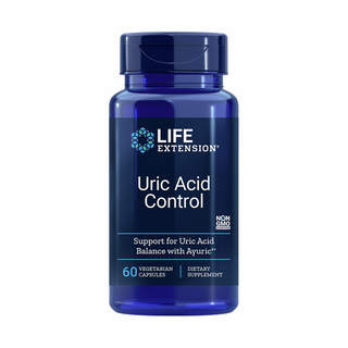 Uric Acid Control - 60 Capsules | Life Extension