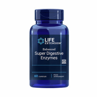 Enhanced Super Digestive Enzymes - 60 Capsules | Life Extension