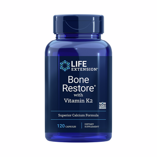 Bone Restore with Vitamin K2 - 120 Capsules | Life Extension