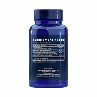 Optimized Resveratrol - 60 Capsules | Life Extension