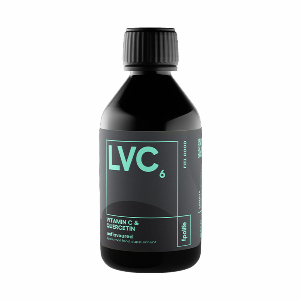 LVC6 Vitamin C & Quercetin | 250ml | LipoLife | Supplement Hub