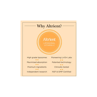 Altrient Liposomal Vitamin C 1000mg - 30 Sachets | Livon