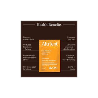 Altrient Liposomal Vitamin C 1000mg - 30 Sachets | Livon