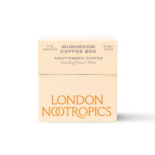 Mushroom Coffee Box - 12 Sachets | London Nootropics