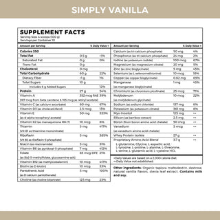 Absorb Plus Simply Vanilla - 1kg | Imix Nutrition