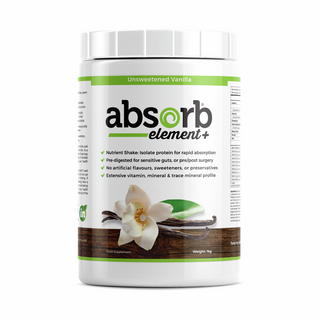 Absorb Element+ Unsweetened Vanilla Diet Supplement 1kg  - Imix Nutrition