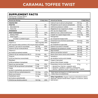 Absorb Plus Caramel Toffee Twist - 1kg | Imix Nutrition