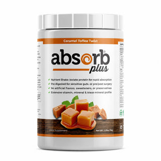 Absorb Plus Caramel Toffee Twist - 1kg | Imix Nutrition