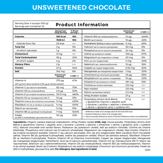 Absorb Element+ Unsweetened Chocolate Diet Supplement 1kg - Imix Nutrition