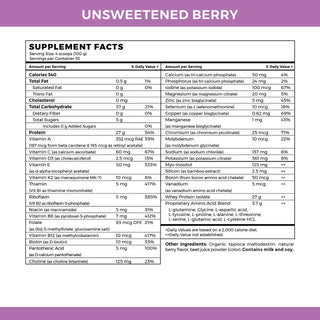 Absorb Plus Unsweetened Berry - 1kg | Imix Nutrition