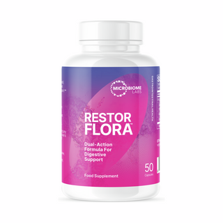 RestorFlora - 50 Capsules | Microbiome Labs