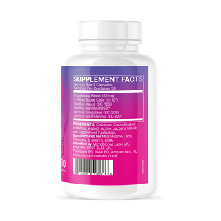 MegaSporeBiotic 60 Capsules - Microbiome Labs