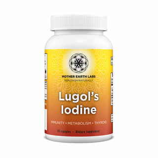 Lugol's Iodine - 90 Capsules | Mother Earth Labs