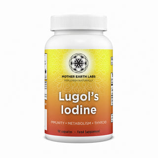 Lugol's Iodine - 90 Capsules | Mother Earth Labs