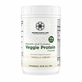 Veggie Protein Fusion (Vanilla) - 900g | Mother Earth Labs