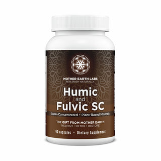 Humic & Fulvic SC - 90 Capsules | Mother Earth Labs