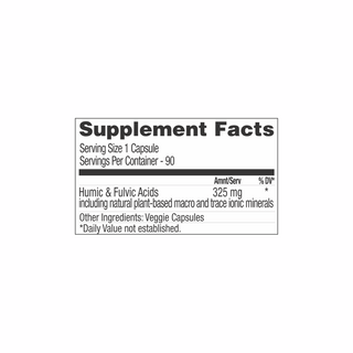 Humic & Fulvic SC - 90 Capsules | Mother Earth Labs