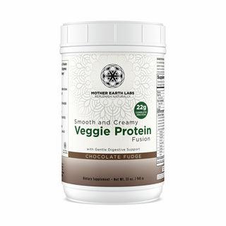 Veggie Fusion Protein (Chocolate Fudge Flavour) - 907g | Mother Earth Labs