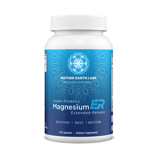 Magnesium ER - 120 Capsules | Mother Earth Labs