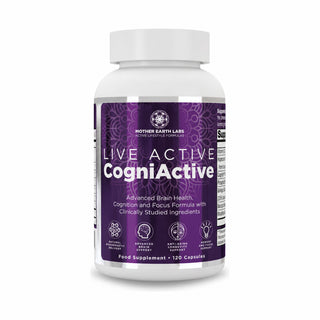 CogniActive - 120 Capsules | Mother Earth Labs