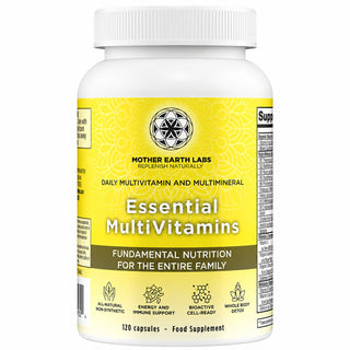 Essential MultiVitamins - 120 Capsules | Mother Earth Labs