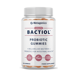 Bactiol Probiotic Gummies for Adults - 50 Gummies | Metagenics